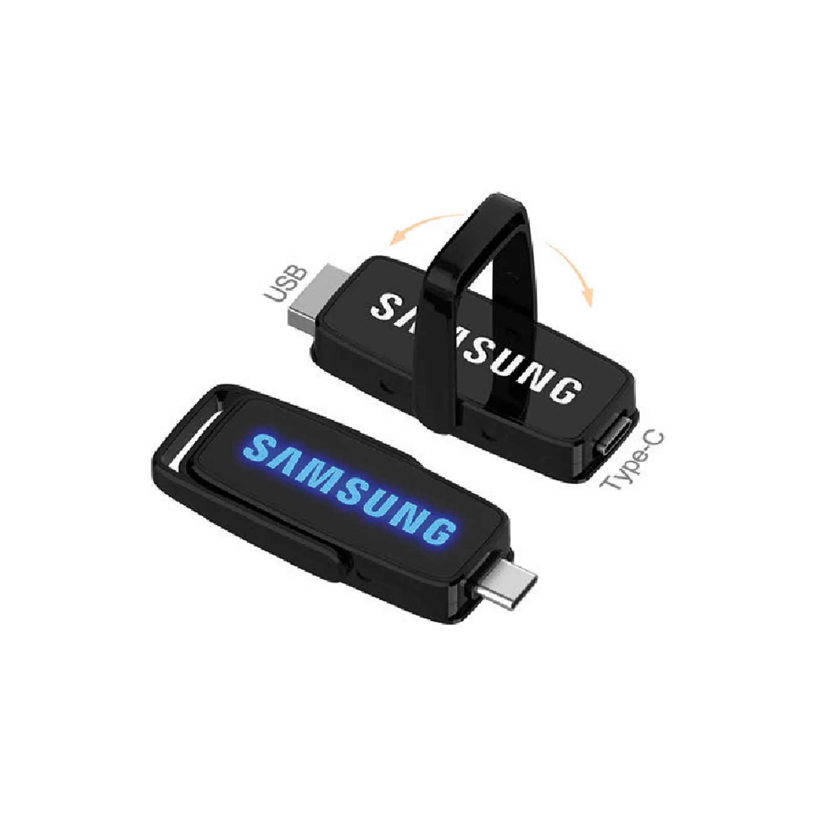 Ahlat 32 GB Type-C OTG Işıklı USB Bellek