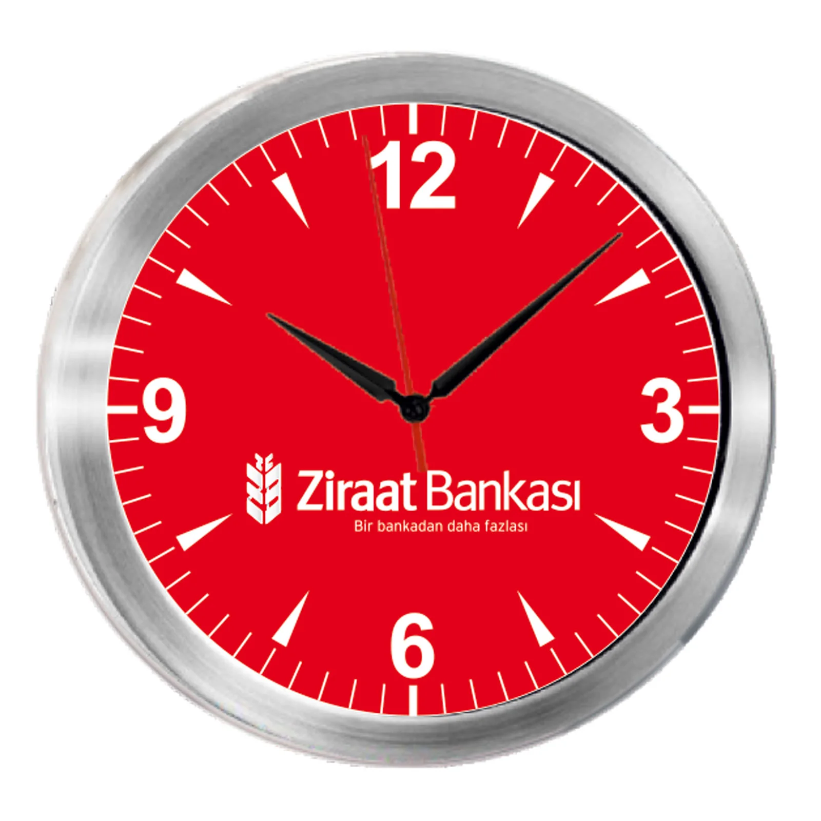 TRİTON091 Metal Kasa Duvar Saati (350 mm) – görsel 3
