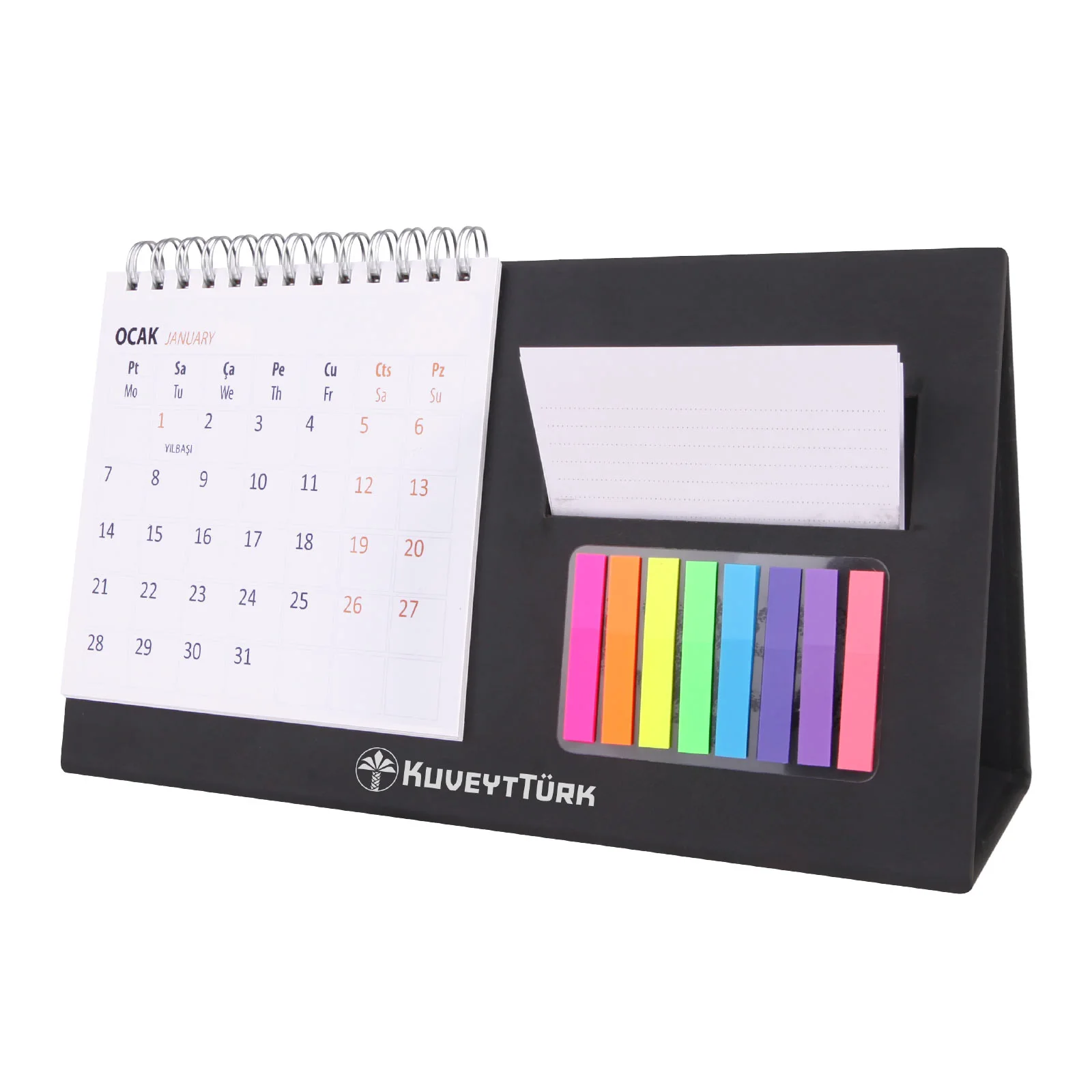Pm-02 Postitli Üçgen Masa Takvimi